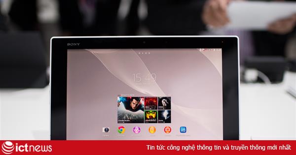 Hình ảnh thực tế Sony Tablet Z2