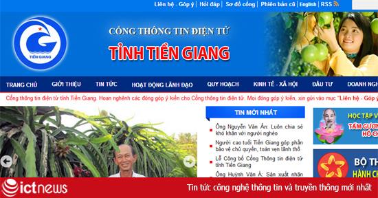 VNPT Tiền Giang xây dựng Cổng thông tin điện tử cho tỉnh Tiền Giang