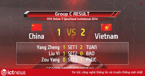 Việt Nam thắng Trung Quốc và Thái Lan tại giải FIFA Online 3 châu Á