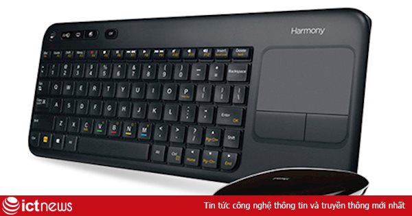 Logitech ra mắt bàn phím không dây kiêm điều khiển từ xa