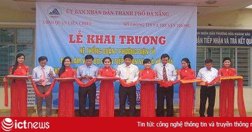 Đà Nẵng lần đầu tiên khai trương quận, phường điện tử