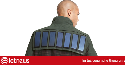 Áo khoác kiêm sạc pin điện thoại của Tommy Hilfinger