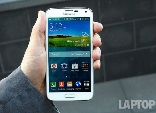 Chụp ảnh màn hình Galaxy S5