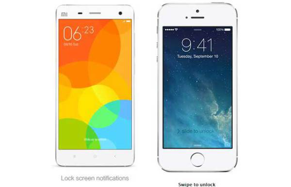 Xiaomi, Trung Quốc, Apple