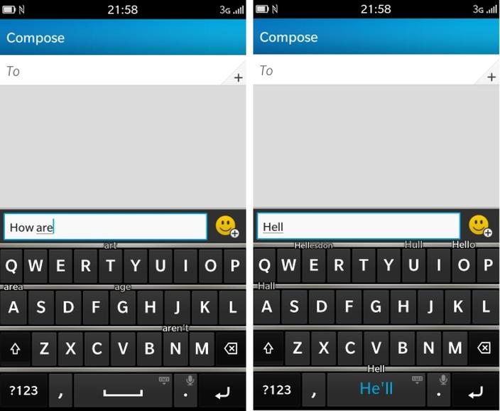 mẹo z10, z10 giảm giá, bàn phím z10, cách dùng z10