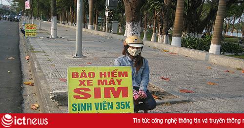 SIM Sinh viên lậu bán công khai tràn ngập đường phố Đà Nẵng