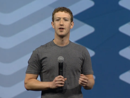 quảng cáo di động, facebook f8, đăng nhập ẩn danh