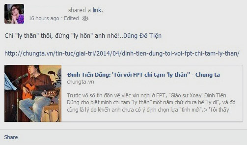 Fan của “Giáo sư Xoay” giữ hy vọng anh chưa “ly hôn” với FPT, chỉ “ly thân”.