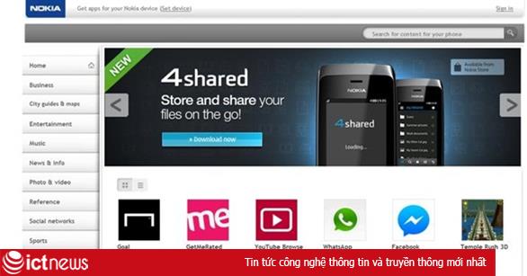 Microsoft đóng cửa chợ ứng dụng dành cho các 