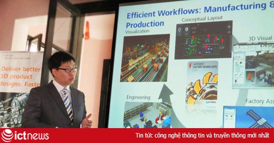 Doanh nghiệp tạo lợi thế cạnh tranh sản phẩm bằng phần mềm thiết kế