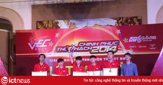 Chức vô địch giải thể thao điện tử VEC 2014 đã có chủ