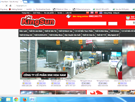 website thương mại điện tử