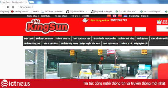 Công ty Hoa Nam bị phạt 30 triệu đồng vì không thông báo khi lập website TMĐT