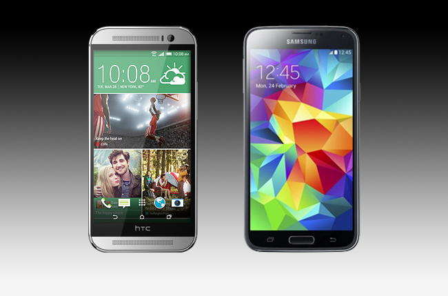 galaxy s5 giảm giá, galaxy s5 giá bao nhiêu, htc one 2014 giá bao nhiêu, mua galaxy s5 hay one m8 