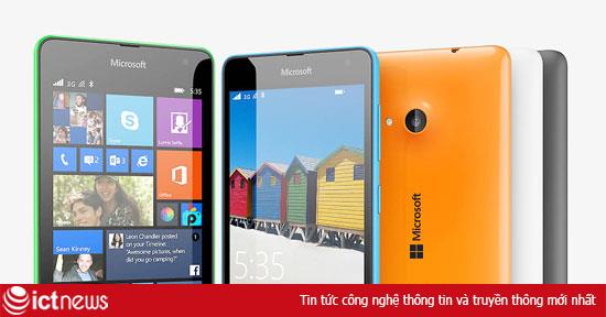 Giá bán thực tế Lumia 535 5 inch thấp hơn nhiều so với giá công bố