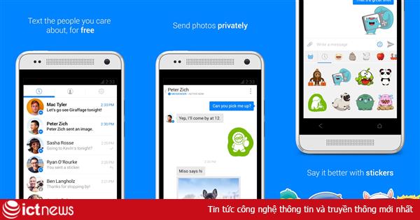 Facebook Messenger đã có 500 triệu người dùng