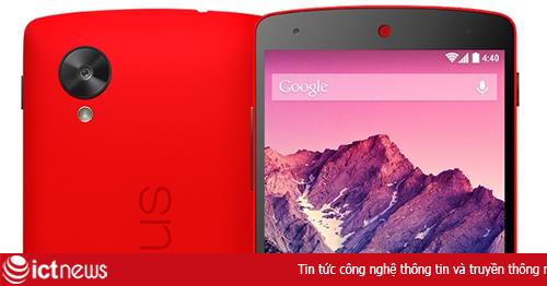 Google chính thức bán Nexus 5 phiên bản màu đỏ