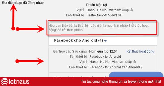 Cách bảo mật an toàn khi sử dụng Facebook
