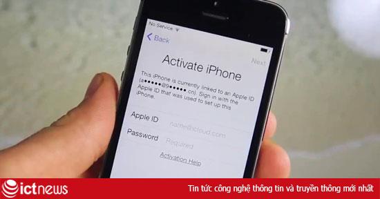 Xuất hiện dịch vụ “bẻ khoá” iCloud iOS 7 bằng thủ thuật mới tại Hà Nội