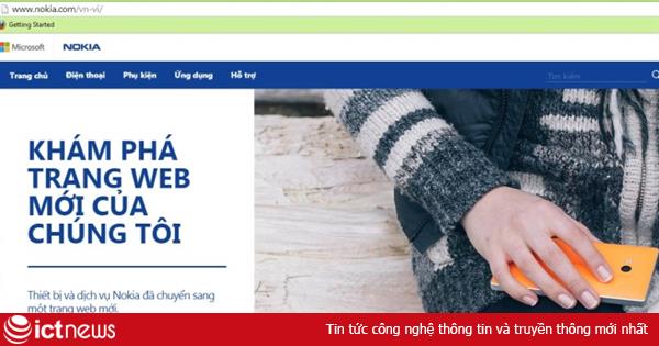 Tạm biệt website Nokia Việt Nam
