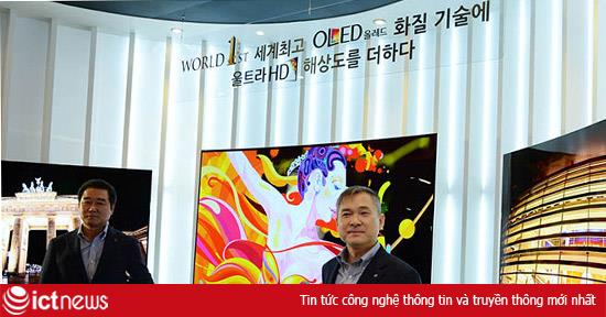 LG ra mắt 2 chiếc TV OLED 4K thương mại đầu tiên trên thế giới