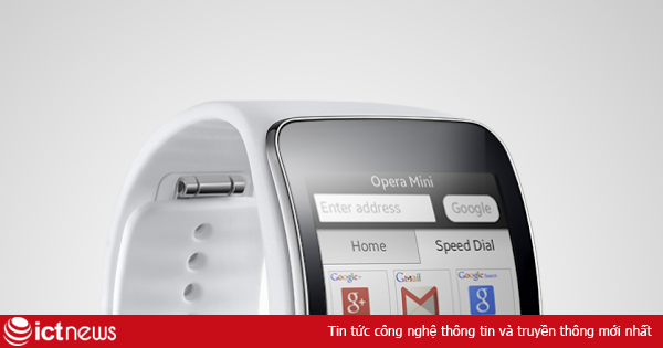 Opera Mini là trình duyệt web đầu tiên của smartwatch Samsung Gear S