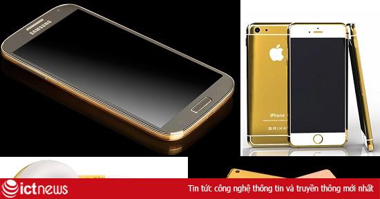 Những smartphone và headphone siêu xa xỉ làm bằng vàng
