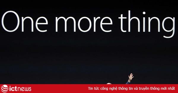 Apple lại tổ chức sự kiện ra mắt sản phẩm mới vào tháng 10