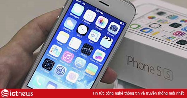 iPhone 5S chính hãng giảm giá tới 2 triệu đồng