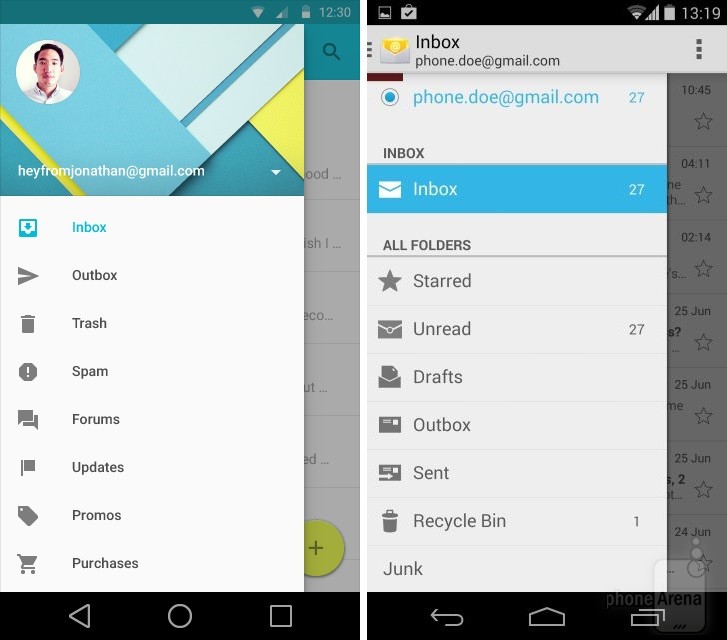 Android L, Android, smartphone, tablet, smartwatch, KitKat