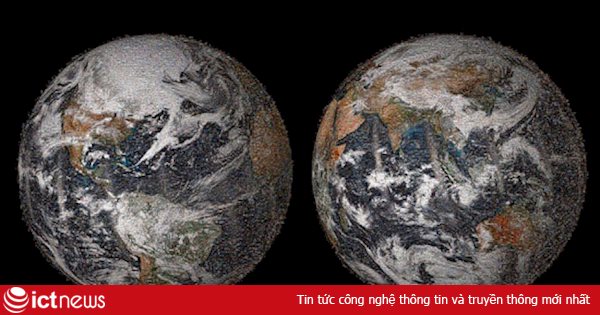 Ảnh trái đất ghép từ 36.422 tấm hình “tự sướng”