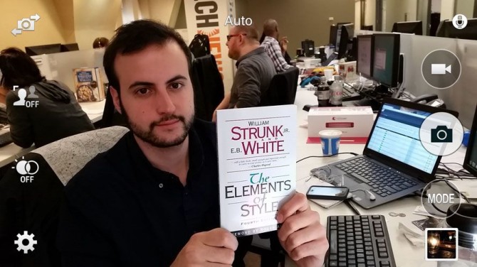 Lấy nét ảnh sau khi chụp bằng Galaxy S5