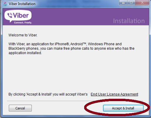 Cách cài đặt Viber cho máy tính