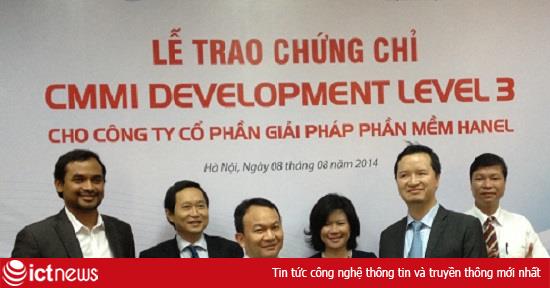 Hanel Soft đạt chứng chỉ CMMi mức độ 3 