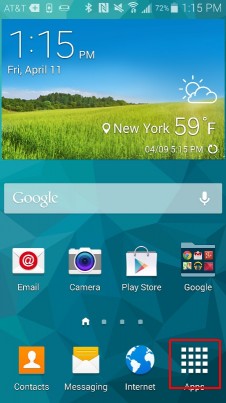 xóa ứng dụng trên android, xóa ứng dụng trên galaxy s5