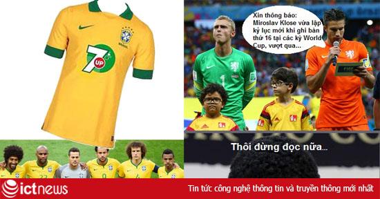 Loạt ảnh chế về thảm bại của Brazil trước Đức