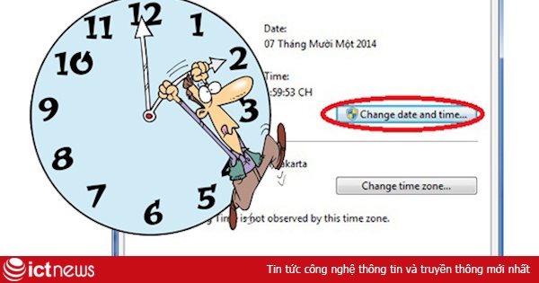 Hướng dẫn đổi thời gian tạo file trong Windows
