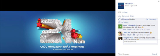 MobiFone đang rục rịch chuẩn bị sinh nhật lần thứ 21.