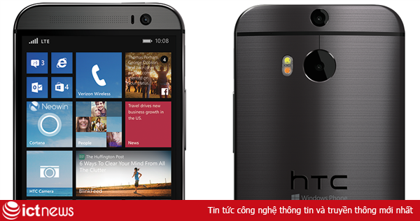 Rò rỉ ảnh HTC One for Windows: giống M8