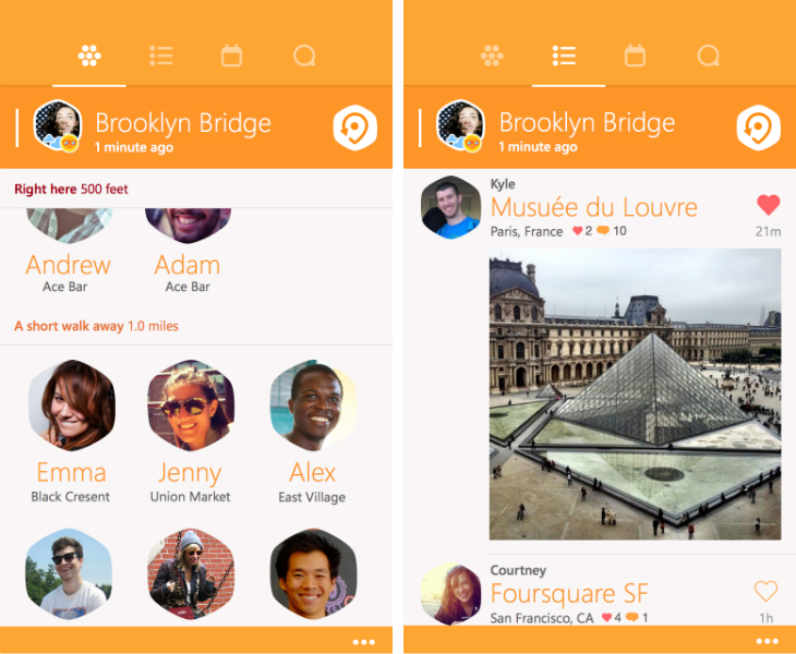 Facetune, wakie, swarm, appy weather, ứng dụng windows phone