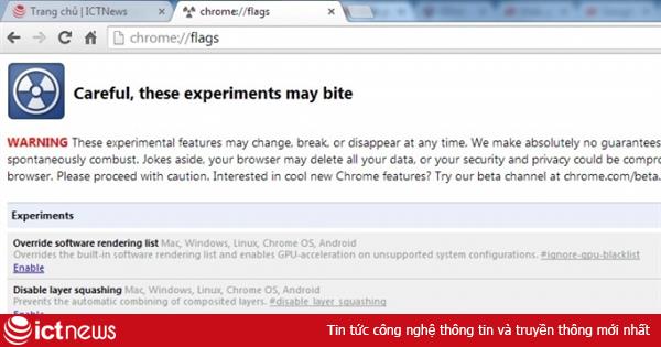 Cách sửa lỗi hiển thị sai tiếng Việt khi dùng Chrome 39