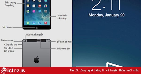 Hướng dẫn sử dụng iPad Air cơ bản dành cho người mới dùng