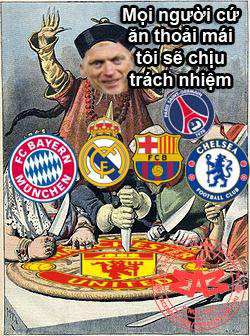 Nhiều người cho rằng Man United thời huấn luyện viên David Moyes sẽ bị xâu xé bởi các đội bóng vòng tứ kết.