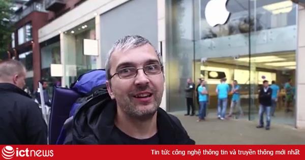 Ông chồng xếp hàng 44 giờ mua iPhone “cốt để nịnh vợ”