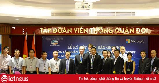 Viettel hợp tác với Microsoft phát triển dịch vụ CNTT cho Chính phủ