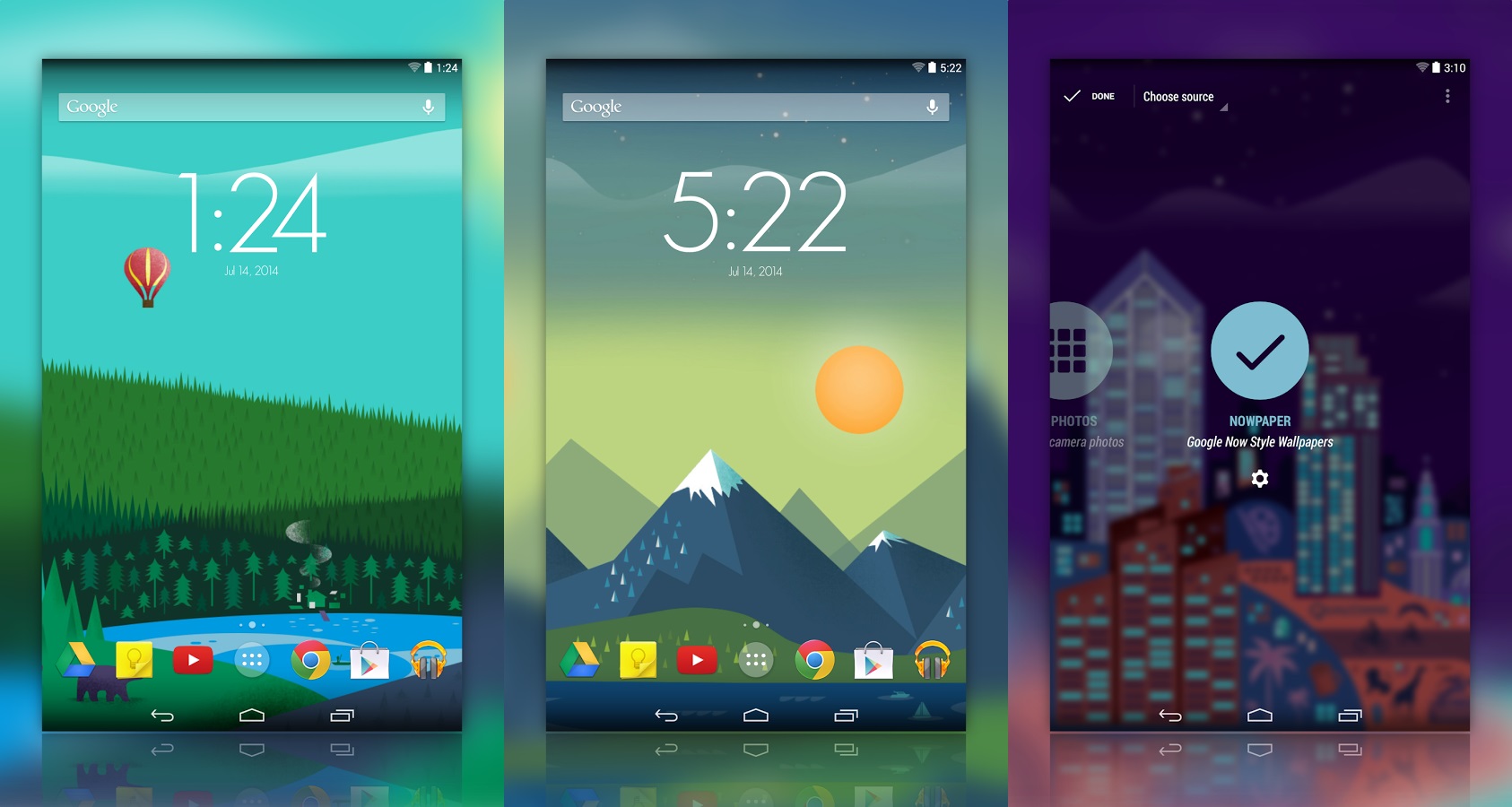 Top 10 ứng dụng hình nền tuyệt đẹp cho Android