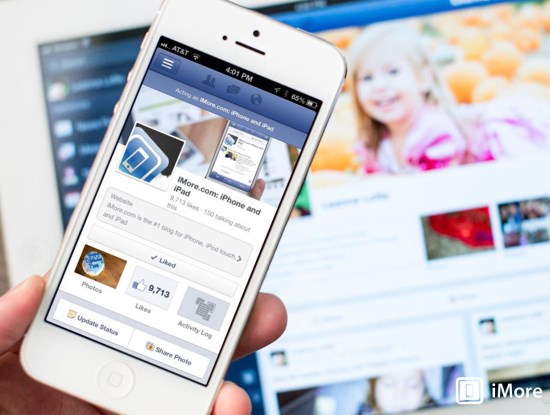 facebook iphone, fanpage facebook, phần mềm iphone