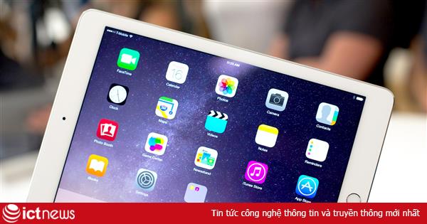 iPad Air 2 nhanh vượt trội so với iPhone 6, iPad Air