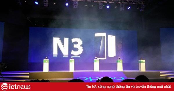 OPPO N3 ra mắt, màn hình 5.5 inch, Full HD, camera xoay tự động