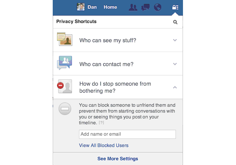 chặn người dùng Facebook, mạng xã hội, chặn Candy Crush, mẹo